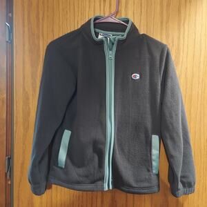 Champion zip up fleece Size Small (8) soft